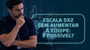 Escala 5x2 sem aumentar a equipe é possível software de portaria remota